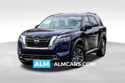 Blue 2025 Nissan Pathfinder SV for sale in Newnan, GA