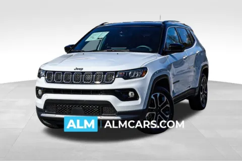 White 2023 Jeep Compass Limited for sale in Newnan, GA