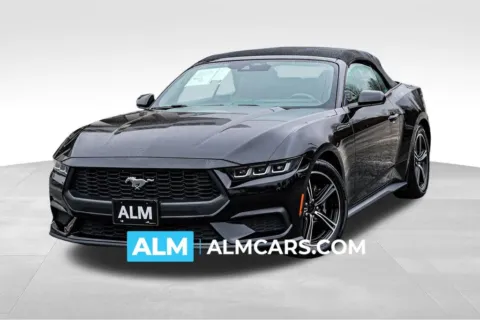 Black 2024 Ford Mustang EcoBoost Premium for sale in Newnan, GA