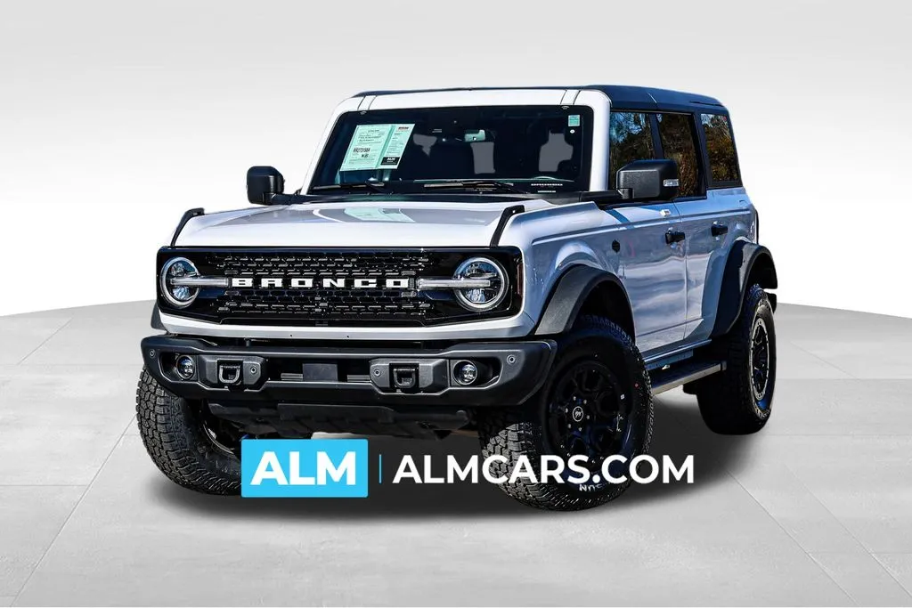 White 2023 Ford Bronco Wildtrak for sale in Newnan, GA