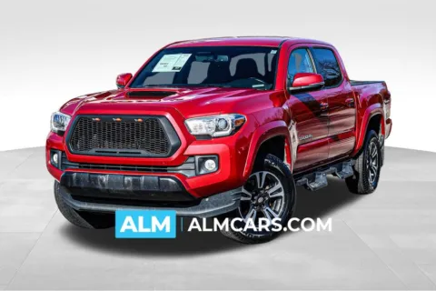 Red 2017 Toyota Tacoma SR5 for sale in Newnan, GA