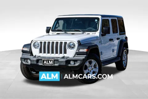 White 2019 Jeep Wrangler Unlimited Sport S for sale in Newnan, GA