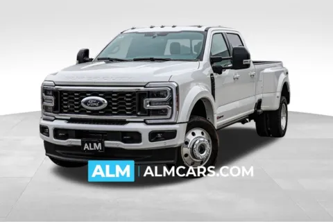 White 2025 Ford F-450SD Platinum for sale in Newnan, GA