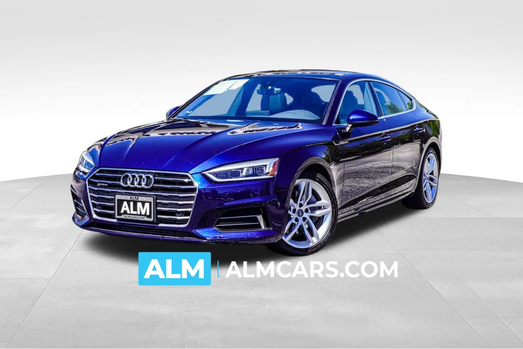 Blue 2019 Audi A5 Sportback Premium Plus for sale in Newnan, GA