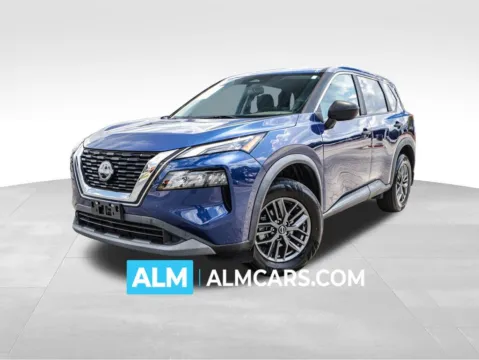 Blue 2023 Nissan Rogue S for sale in Newnan, GA