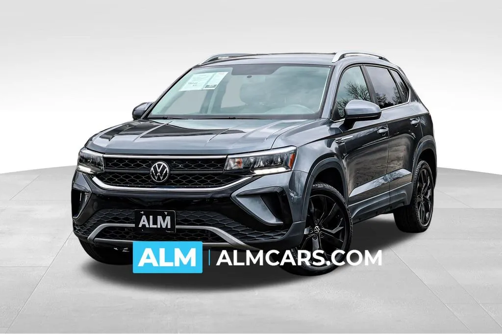 Black 2022 Volkswagen Taos 1.5T SE for sale in Newnan, GA