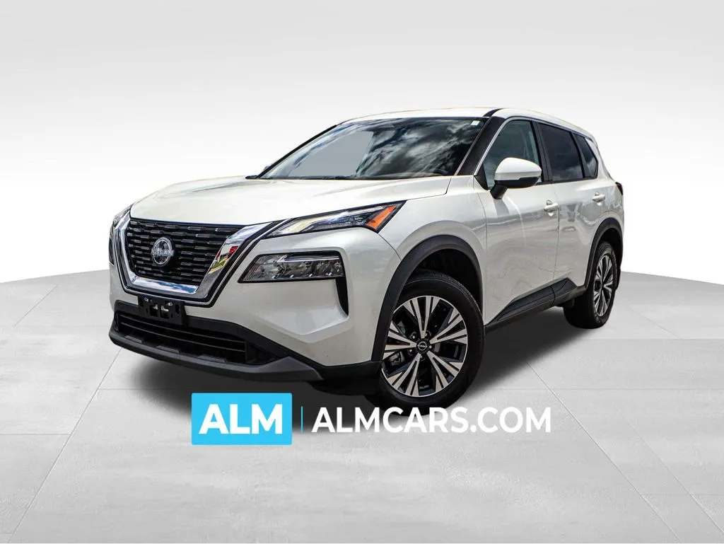 White 2022 Nissan Rogue SV for sale in Newnan, GA