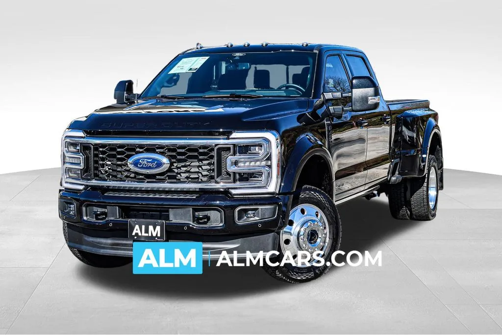 Black 2025 Ford F-450SD Platinum for sale in Newnan, GA