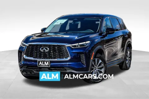 Blue 2024 INFINITI QX60 PURE for sale in Newnan, GA