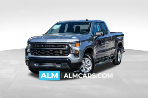 Gray 2024 Chevrolet Silverado 1500 WT for sale in Newnan, GA