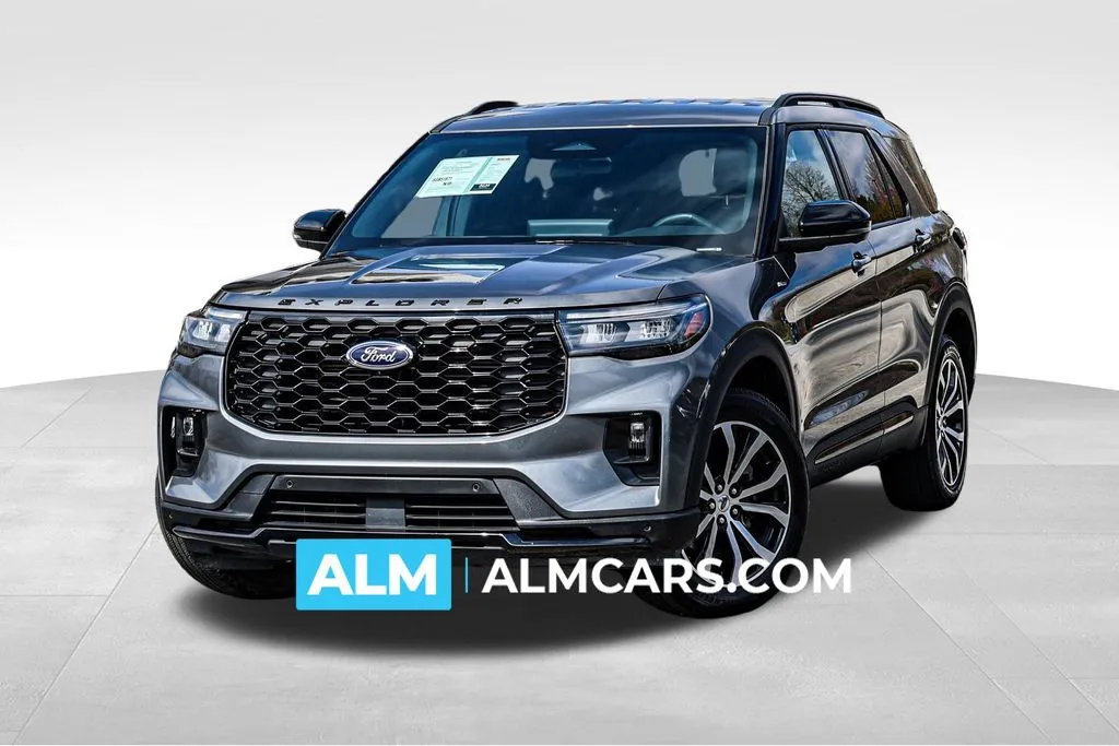Gray 2025 Ford Explorer ST-Line for sale in Newnan, GA