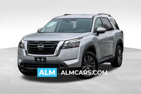 Silver 2024 Nissan Pathfinder SV for sale in Newnan, GA