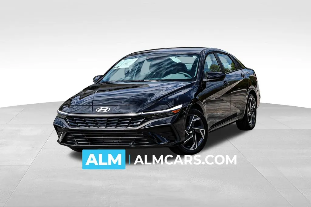 Black 2025 Hyundai Elantra SEL Sport for sale in Newnan, GA
