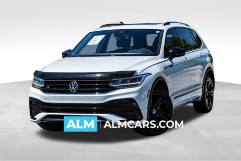 White 2023 Volkswagen Tiguan 2.0T SE R-Line Black for sale in Newnan, GA