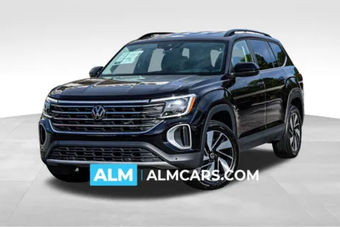 Black 2024 Volkswagen Atlas 2.0T SE w/Technology for sale in Newnan, GA