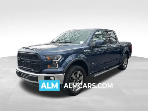 Blue 2016 Ford F-150 Lariat for sale in Newnan, GA