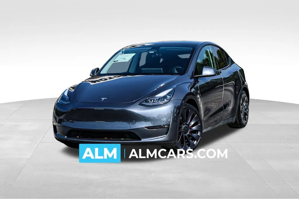 Blue 2023 Tesla Model Y Performance for sale in Newnan, GA