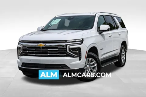 White 2025 Chevrolet Tahoe LT/MT Certified for sale in Newnan, GA