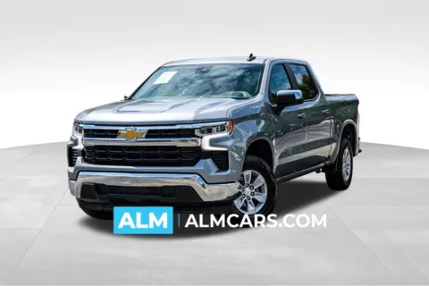 Gray 2025 Chevrolet Silverado 1500 LT/MT Certified for sale in Newnan, GA