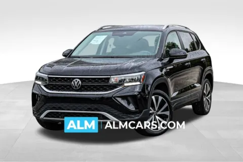Black 2024 Volkswagen Taos 1.5T SE/MT Certified for sale in Newnan, GA