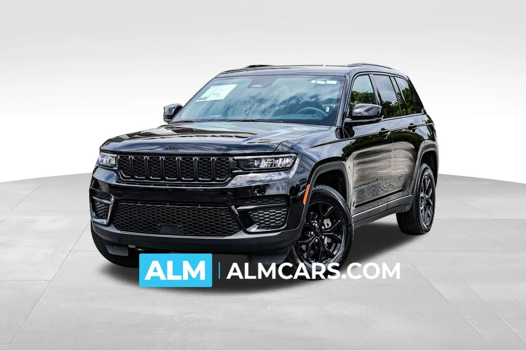 Black 2025 Jeep Grand Cherokee Altitude / MT Certified for sale in Newnan, GA