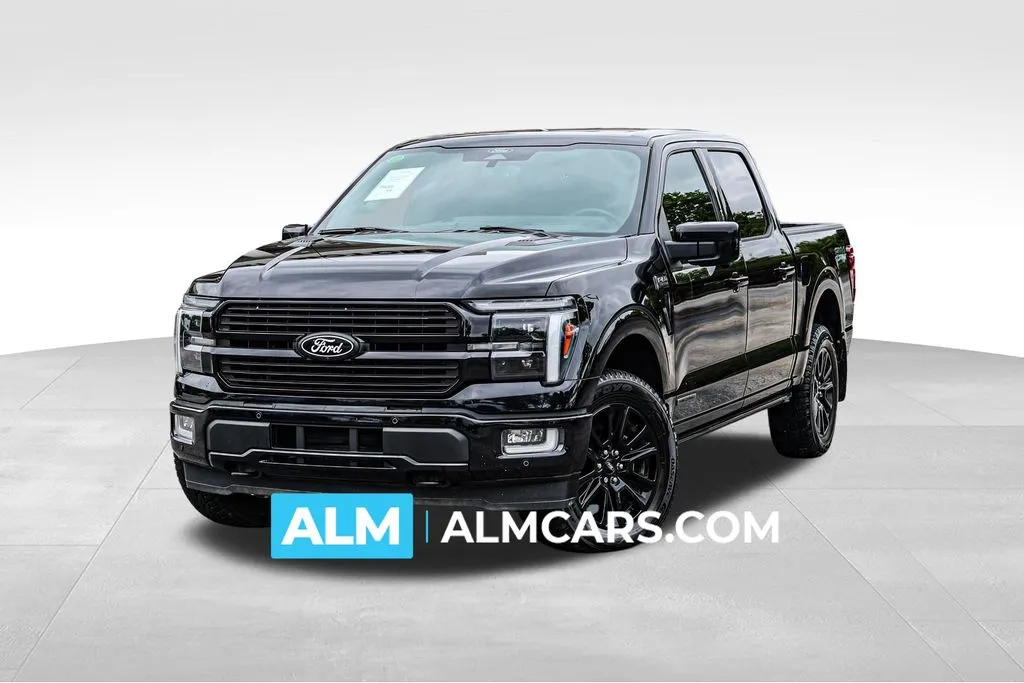 Black 2024 Ford F-150 Full Hybrid Platinum for sale in Newnan, GA