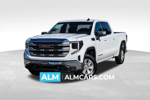 White 2023 GMC Sierra 1500 SLE for sale in Newnan, GA