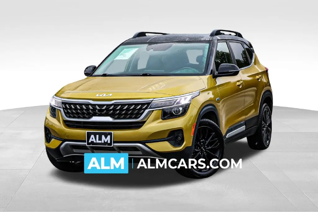 Yellow 2022 Kia Seltos Nightfall for sale in Newnan, GA