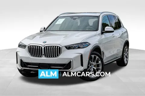 White 2024 BMW X5 sDrive40i/MT Certified for sale in Newnan, GA