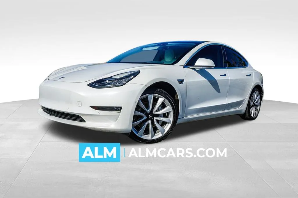 White 2019 Tesla Model 3 Long Range for sale in Newnan, GA