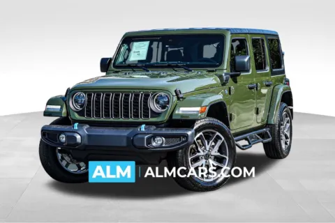 Green 2024 Jeep Wrangler Sport S 4xe for sale in Newnan, GA