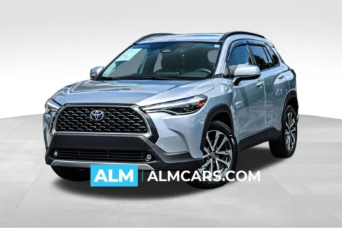 Silver 2023 Toyota Corolla Cross XLE for sale in Newnan, GA