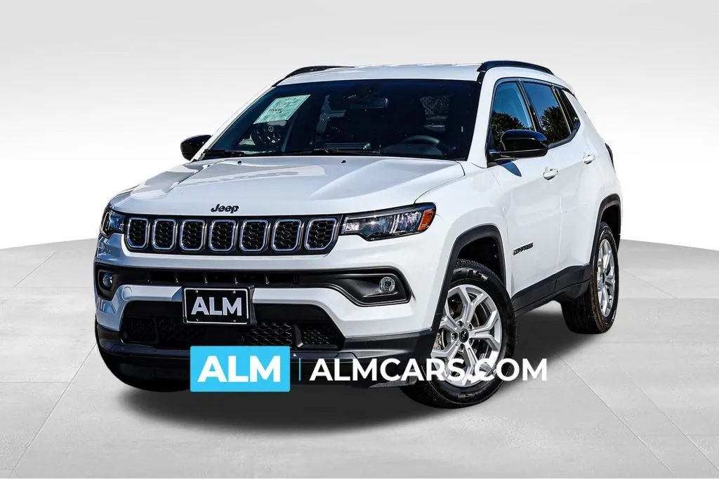 White 2025 Jeep Compass Latitude for sale in Newnan, GA