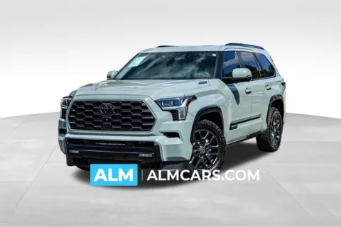 Gray 2024 Toyota Sequoia Platinum for sale in Newnan, GA