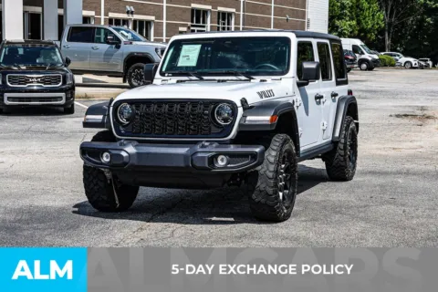 Another view of 2025 Jeep Wrangler Willys for sale in Newnan, GA at ALM Newnan
