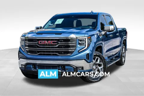 Blue 2024 GMC Sierra 1500 SLT for sale in Newnan, GA