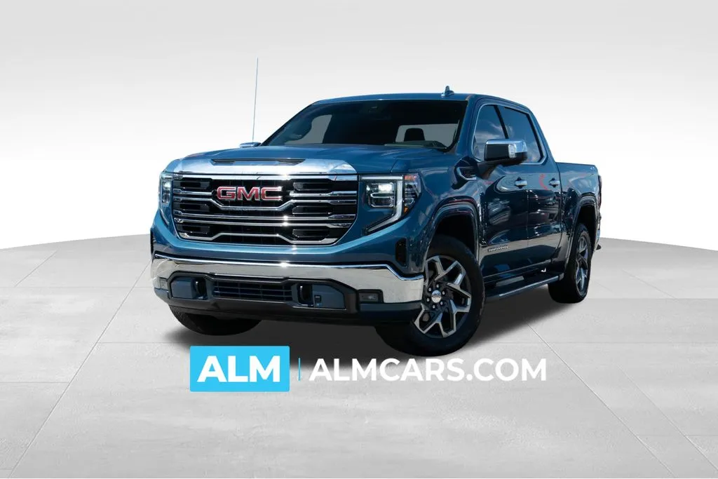 Blue 2024 GMC Sierra 1500 SLT for sale in Newnan, GA