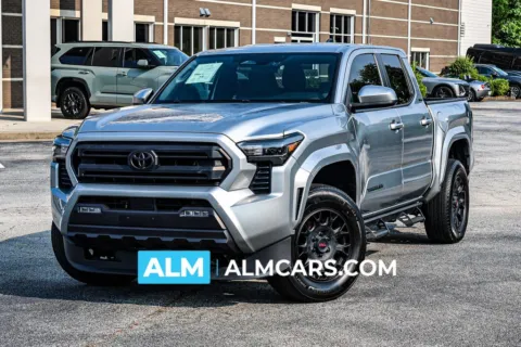 Silver 2024 Toyota Tacoma SR5 for sale in Newnan, GA