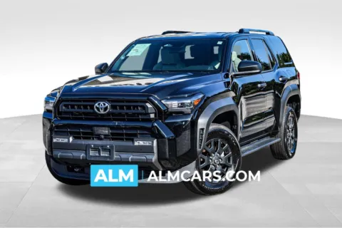 Black 2025 Toyota 4Runner SR5 for sale in Newnan, GA