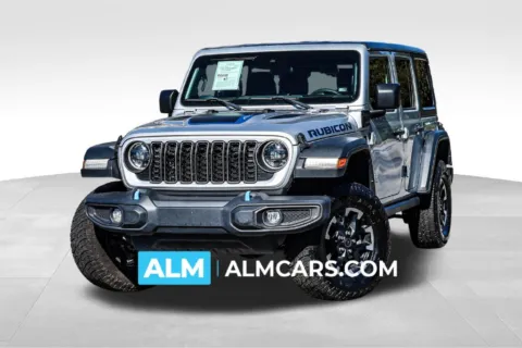 Silver 2024 Jeep Wrangler Rubicon 4xe for sale in Newnan, GA