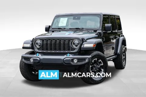 Black 2024 Jeep Wrangler Rubicon 4xe for sale in Newnan, GA