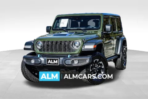 Green 2024 Jeep Wrangler Rubicon 4xe for sale in Newnan, GA