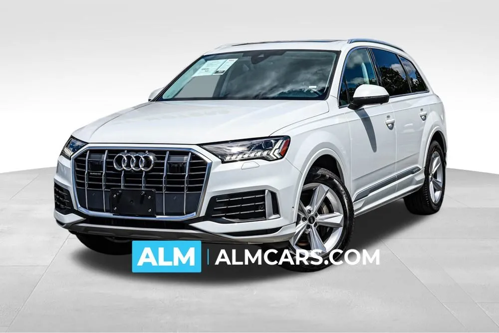 White 2024 Audi Q7 45 Premium Plus for sale in Newnan, GA