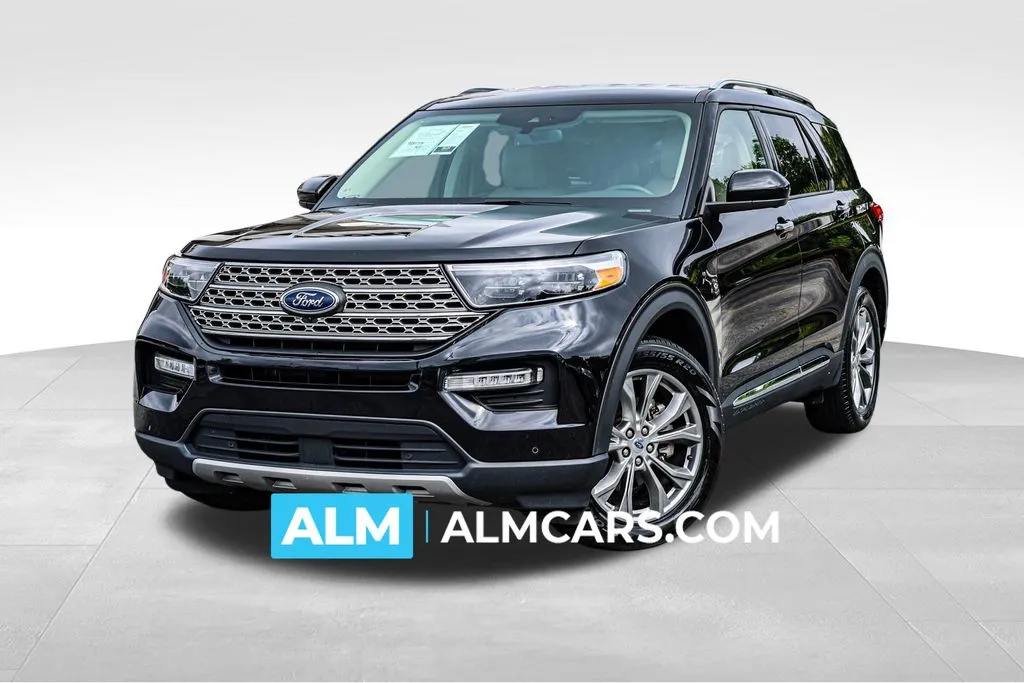 Black 2023 Ford Explorer Limited for sale in Newnan, GA