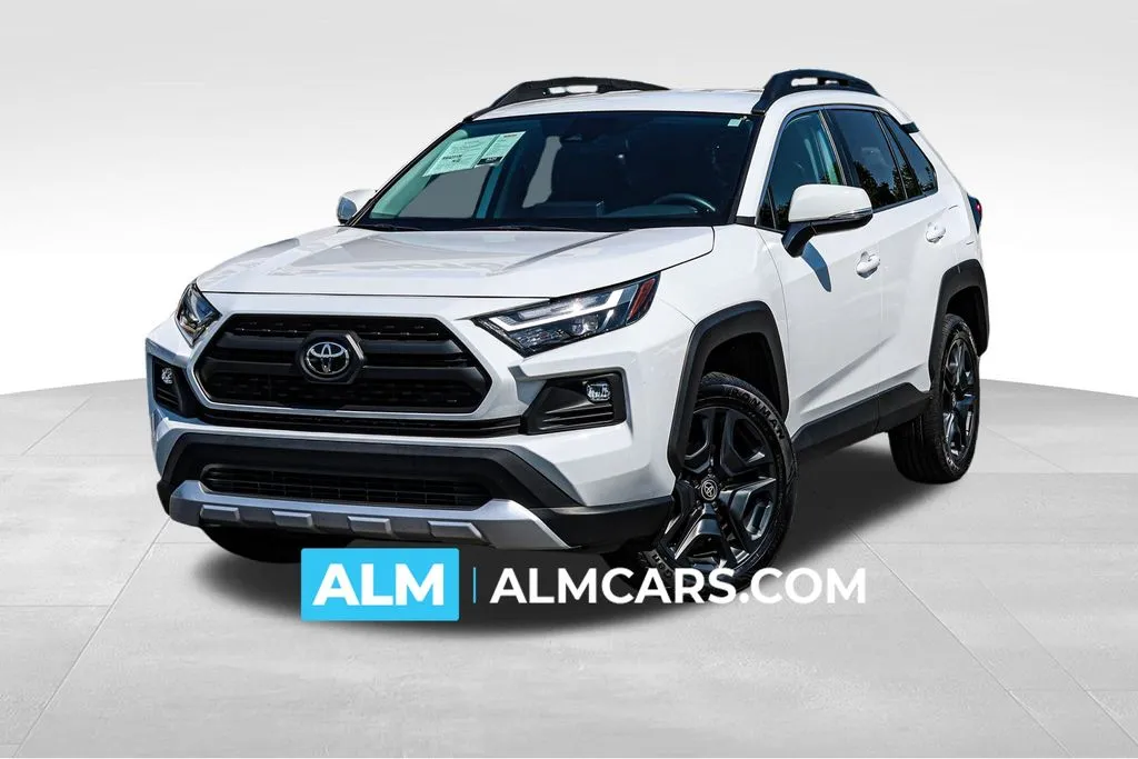 White 2024 Toyota RAV4 Adventure for sale in Newnan, GA
