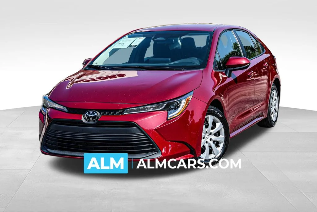 Red 2023 Toyota Corolla LE for sale in Newnan, GA