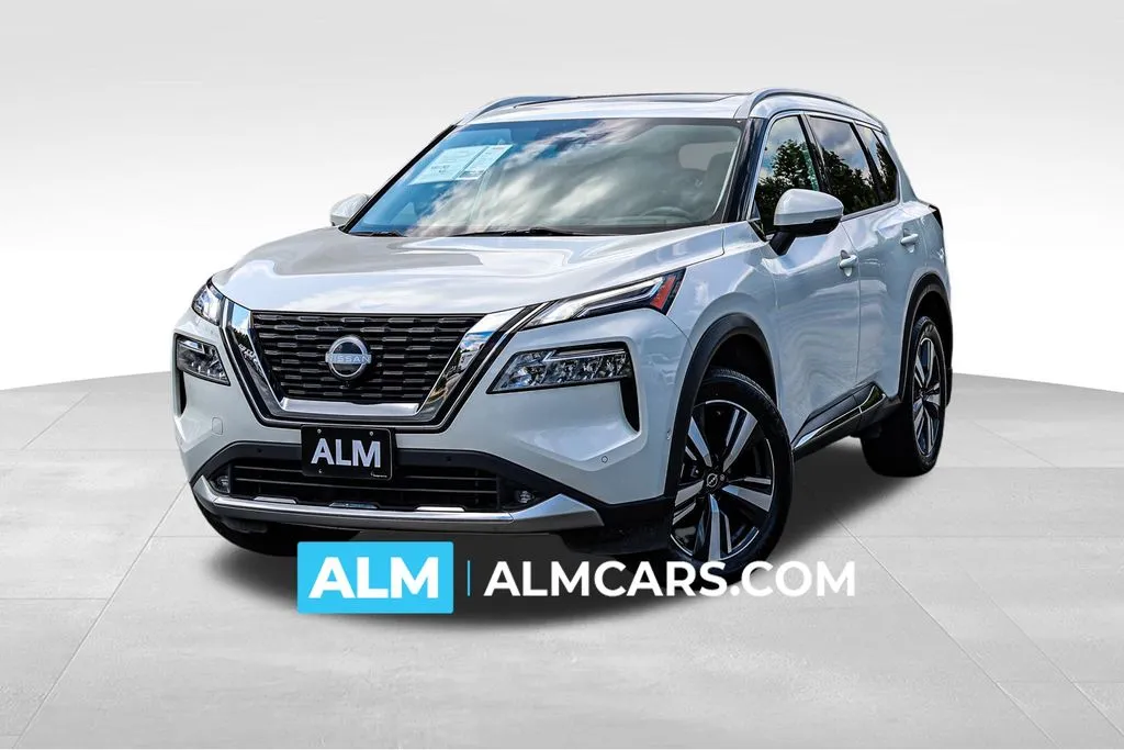 White 2022 Nissan Rogue Platinum for sale in Newnan, GA