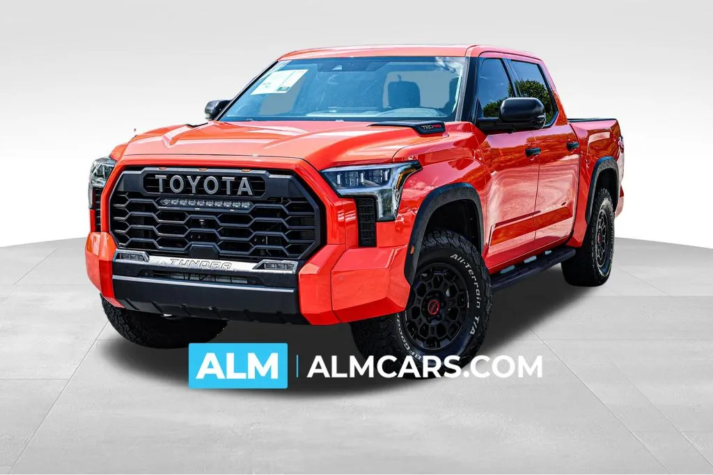 Orange 2022 Toyota Tundra Hybrid TRD Pro for sale in Newnan, GA