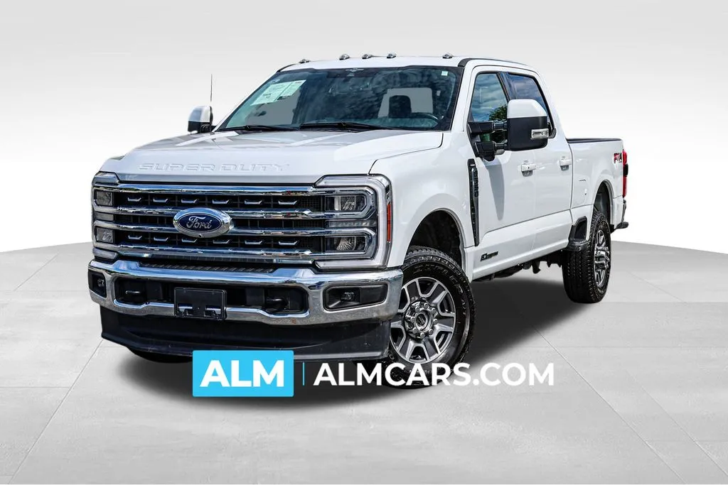 White 2023 Ford F-350SD Lariat for sale in Newnan, GA