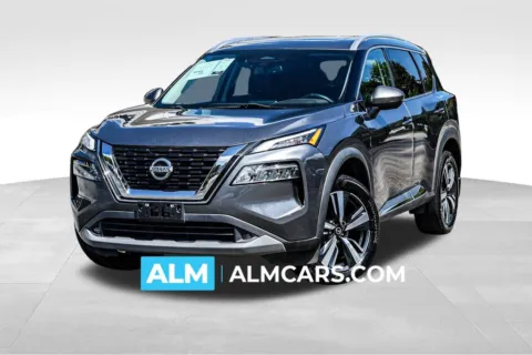 Gray 2021 Nissan Rogue SL for sale in Newnan, GA